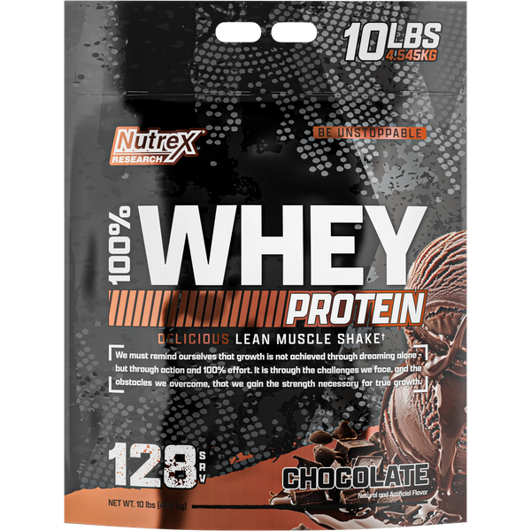 100% Whey 10 LB Chocolate de Nutrex