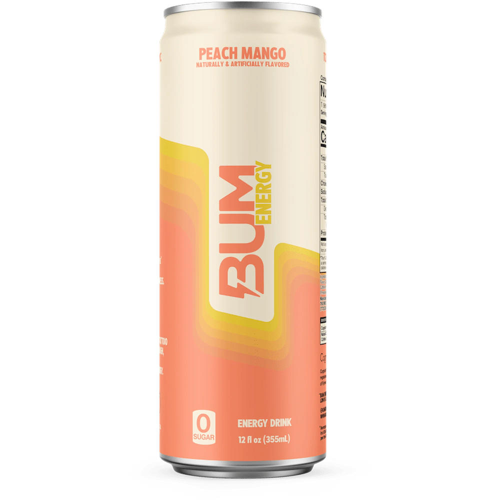 Bum Energy 355 ML Peach Mango
