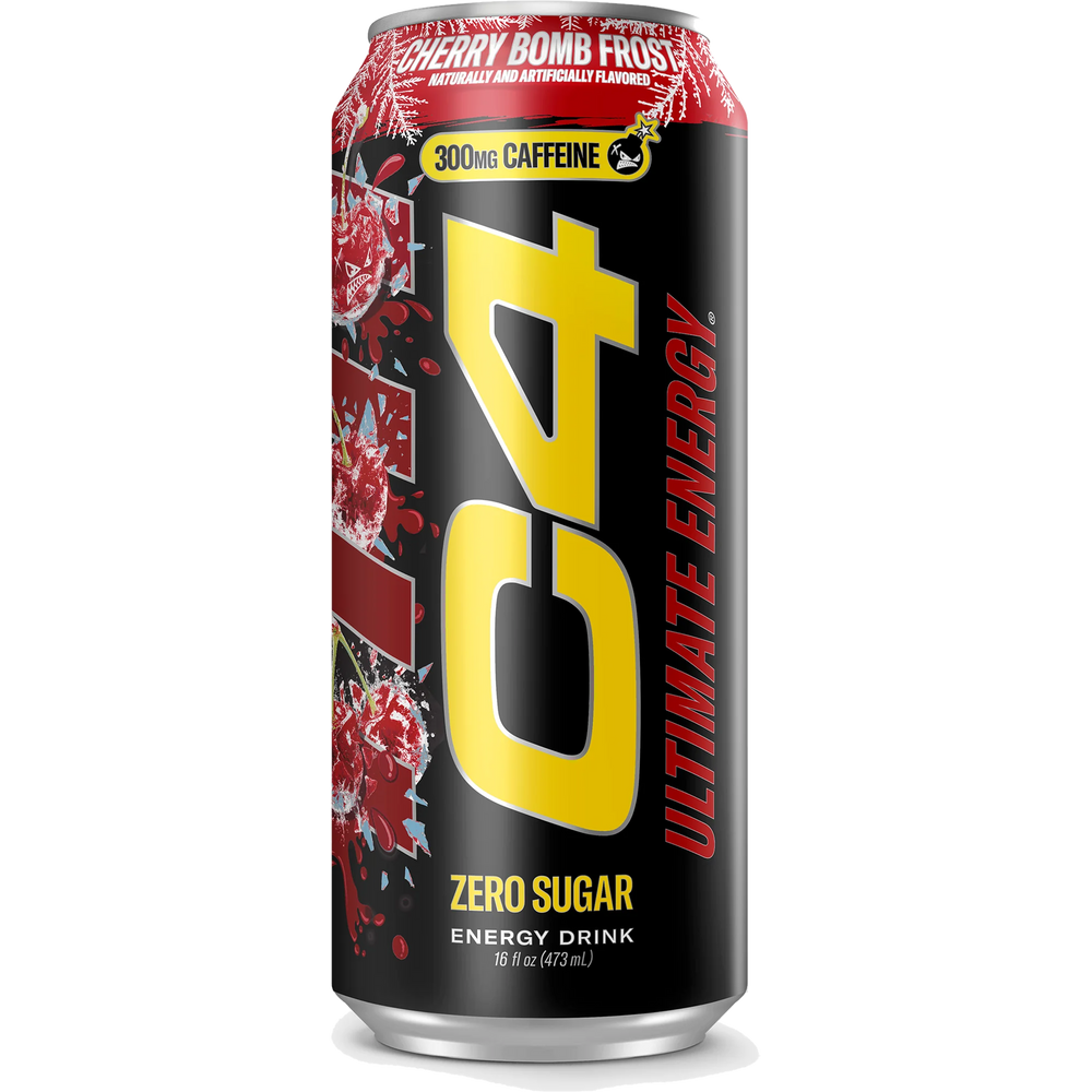 C4 Energy Drink 473 ML Cherry Bomb Frost 300 mg de Cellucor