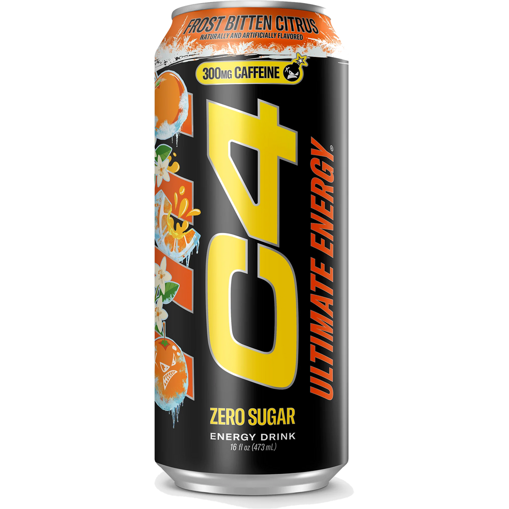 C4 Energy Drink 473 ML Frost Bitten Citrus 300 mg de Cellucor