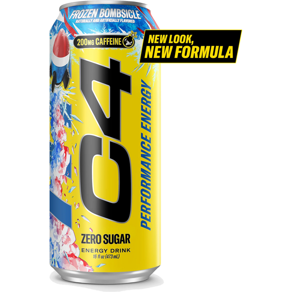 C4 Energy Drink 473 ML Frozen Bombsicle 200 mg de Cellucor