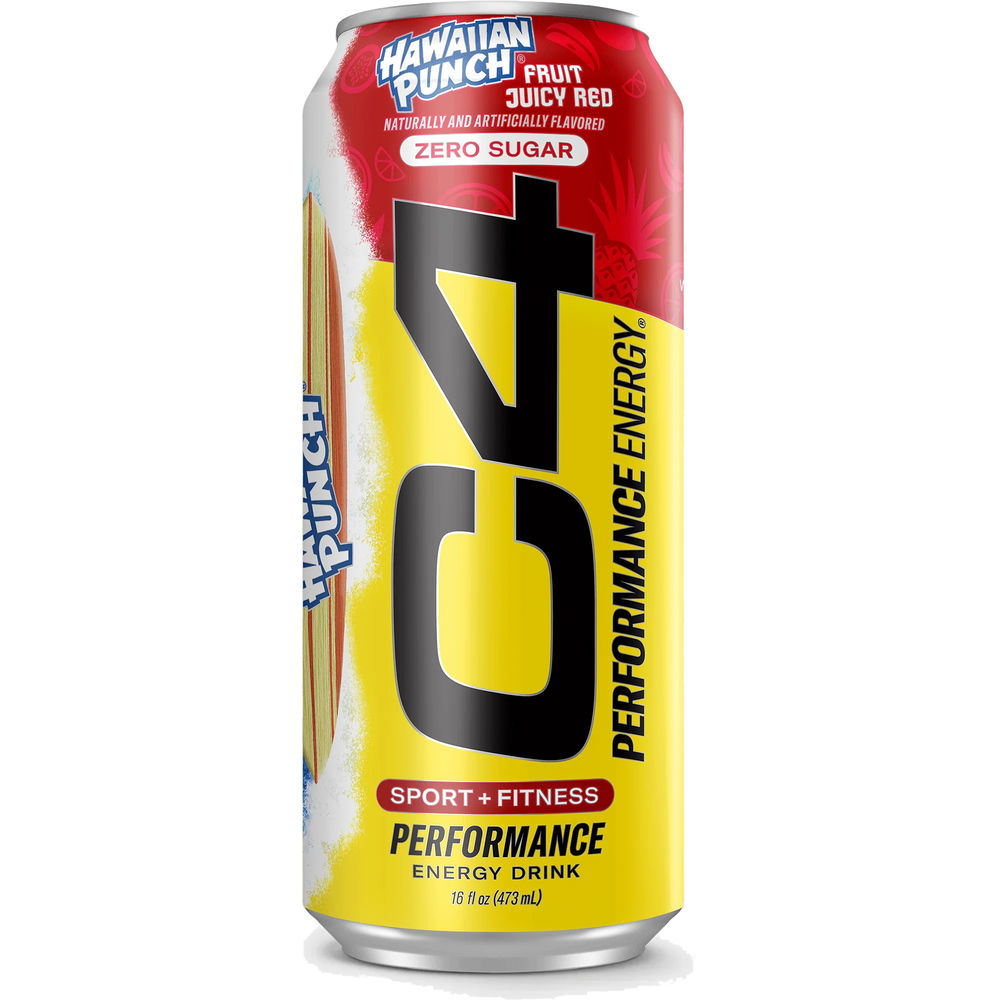 C4 Energy Drink 473 ML Hawaiian Punch 200 mg de Cellucor