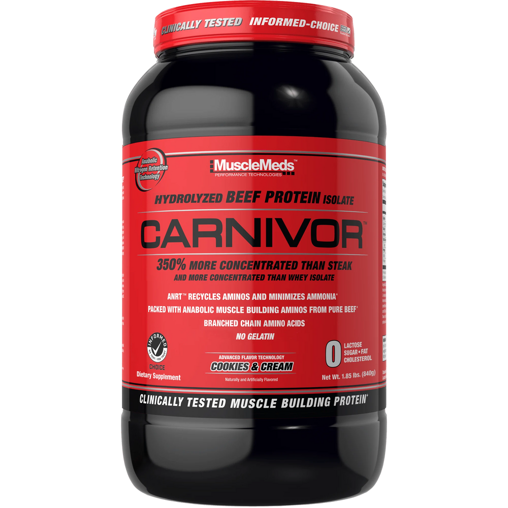Carnivor Cookies And Cream 1.85 LB de Musclemeds