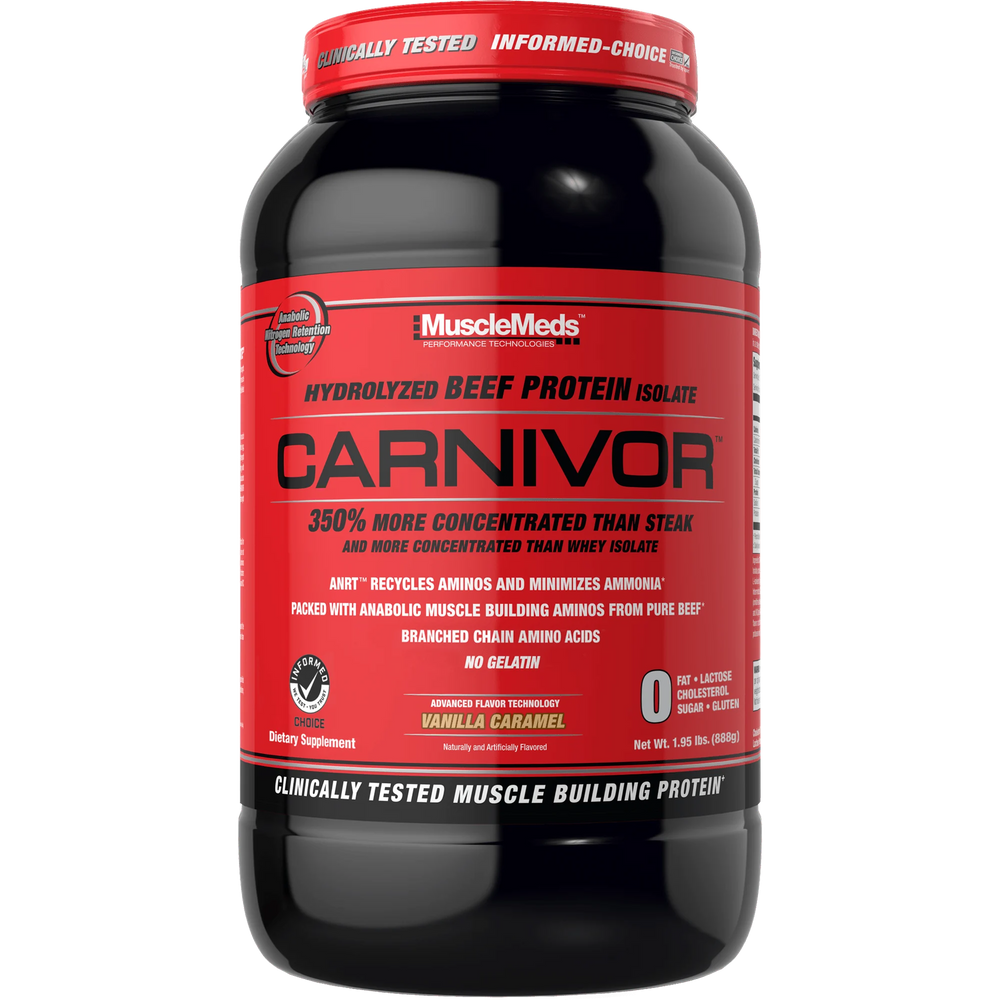 Carnivor Vainilla Caramel 1.95 LB de Musclemeds