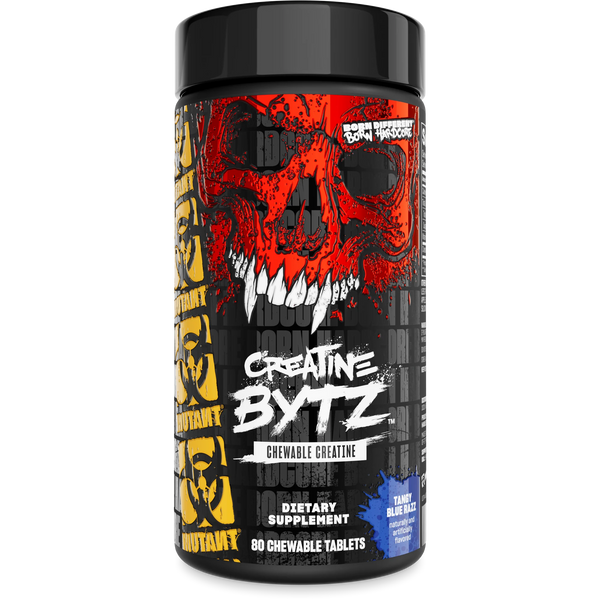 Creatine Bytz Tangy Blue Razz 80 Tablets de Mutant