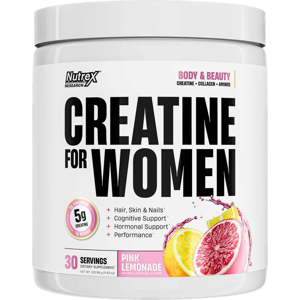 Creatine Monohydrate For Women Pink Lemonade de Nutrex