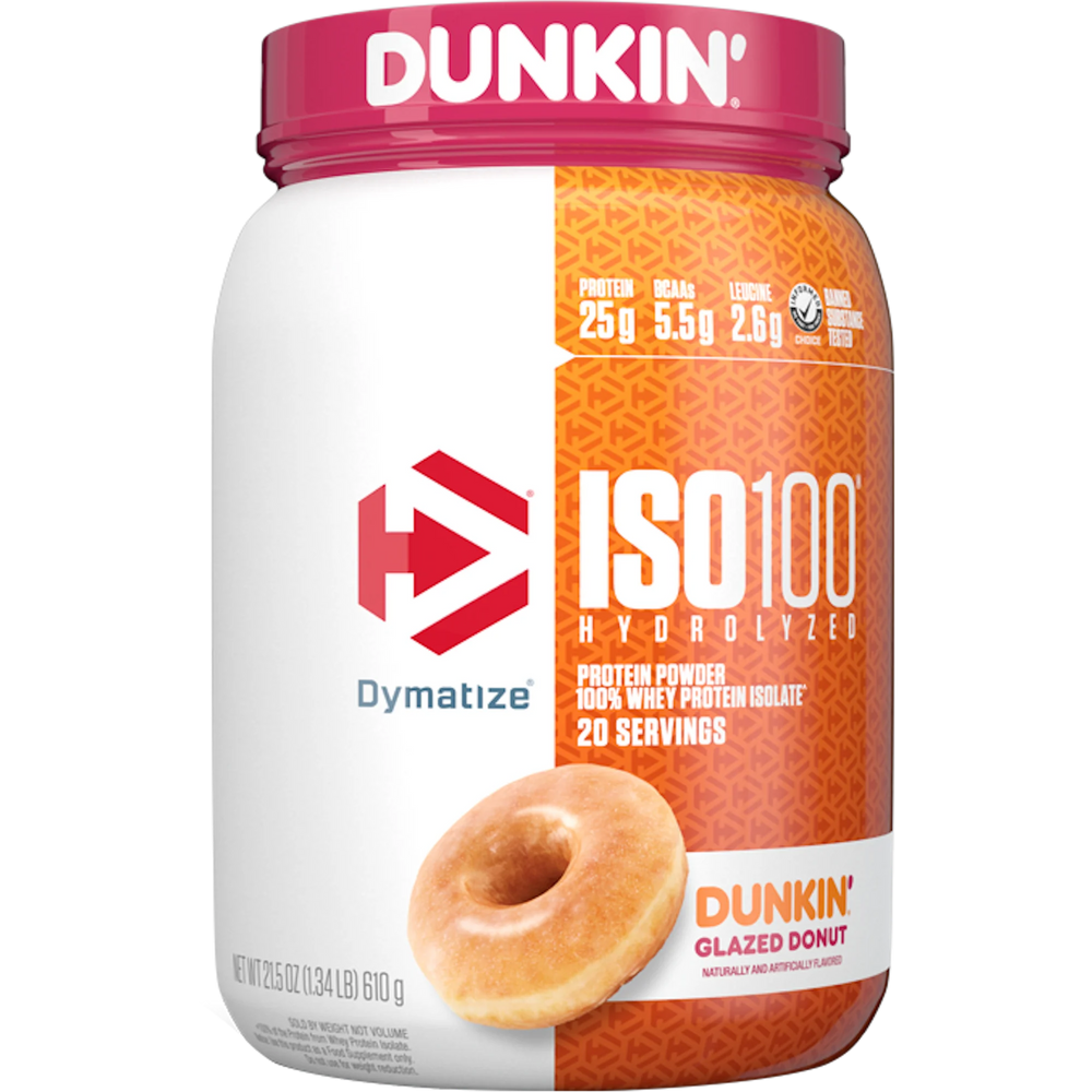 ISO 100 Hydrolyzed 1.34 LB Dunkin Donut de Dymatize