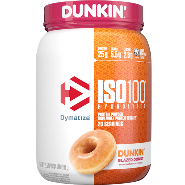 ISO 100 Hydrolyzed 1.34 LB Dunkin Donut de Dymatize