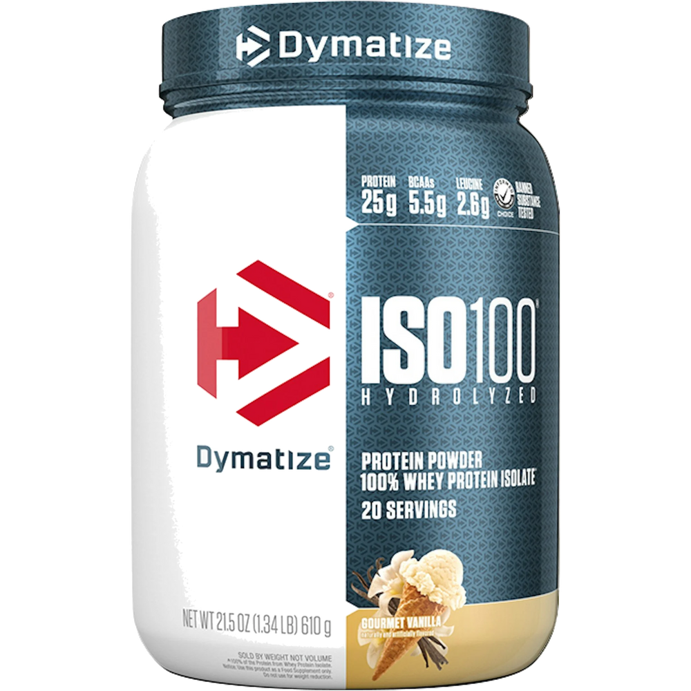 ISO 100 Hydrolyzed 1.34 LB Vainilla de Dymatize
