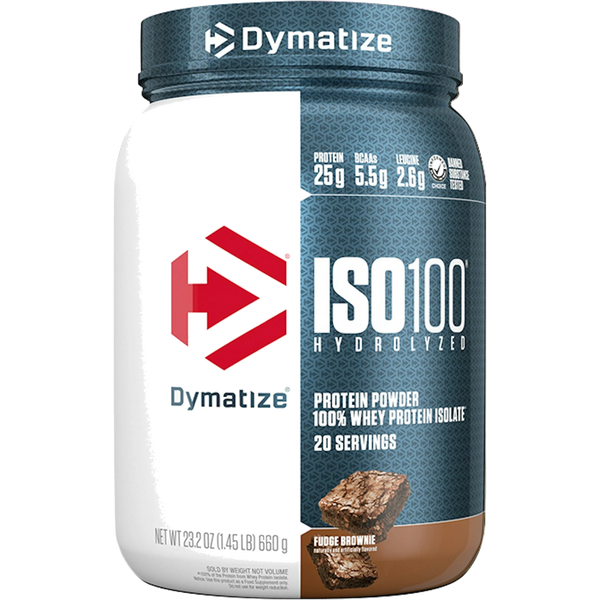 ISO 100 Hydrolyzed 1.45 LB Fudge Brownie de Dymatize