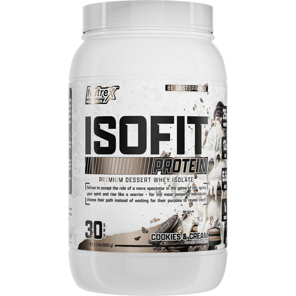 Isofit · 30 porciones Cookies & Cream de Nutrex