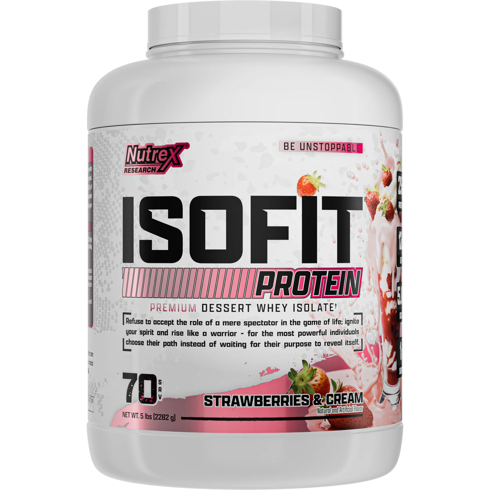 Isofit · 70 porciones Strawberries & Cream de Nutrex