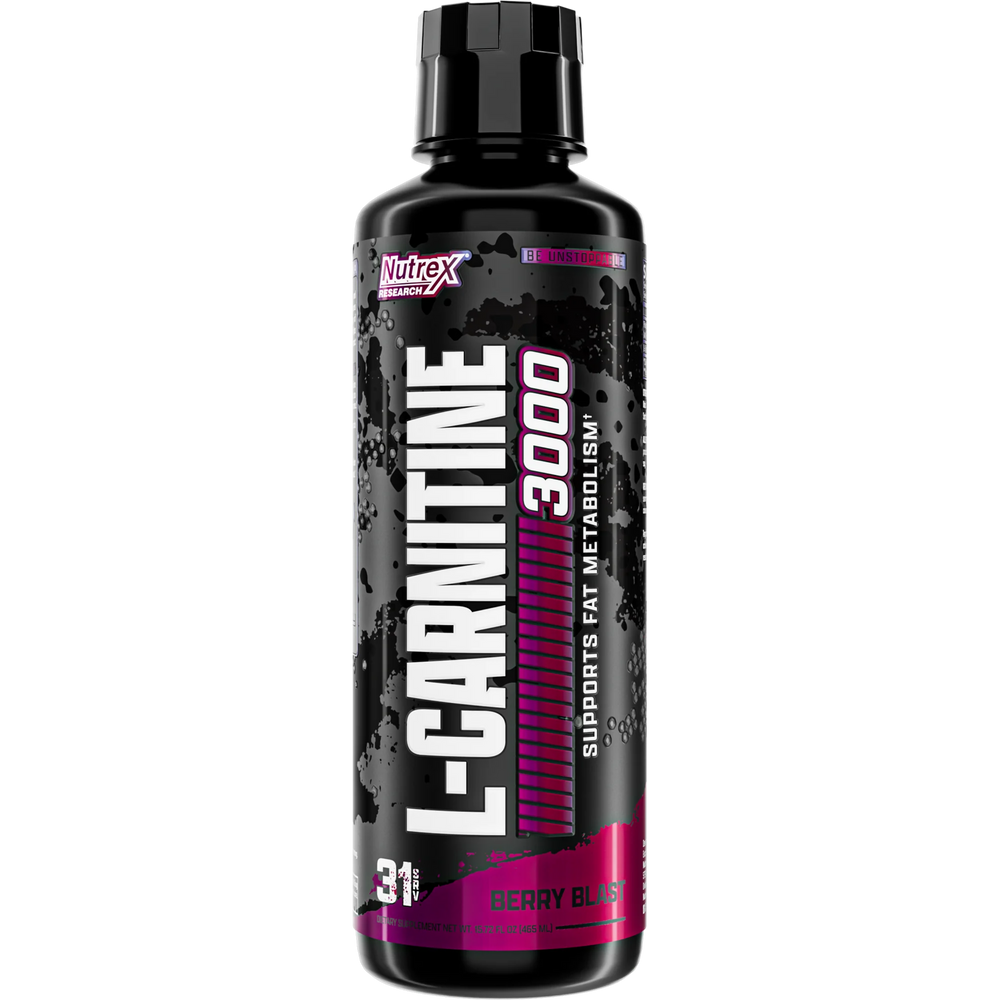 Liquid Carnitine 3000 Berry Blast de Nutrex