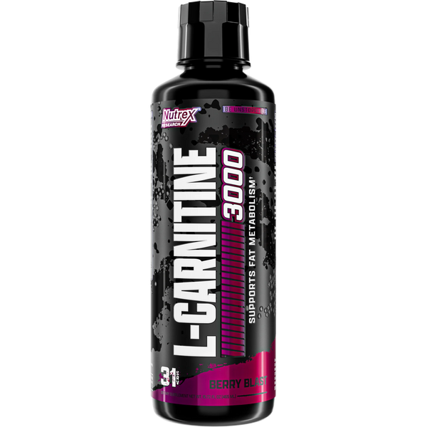 Liquid Carnitine 3000 Berry Blast de Nutrex