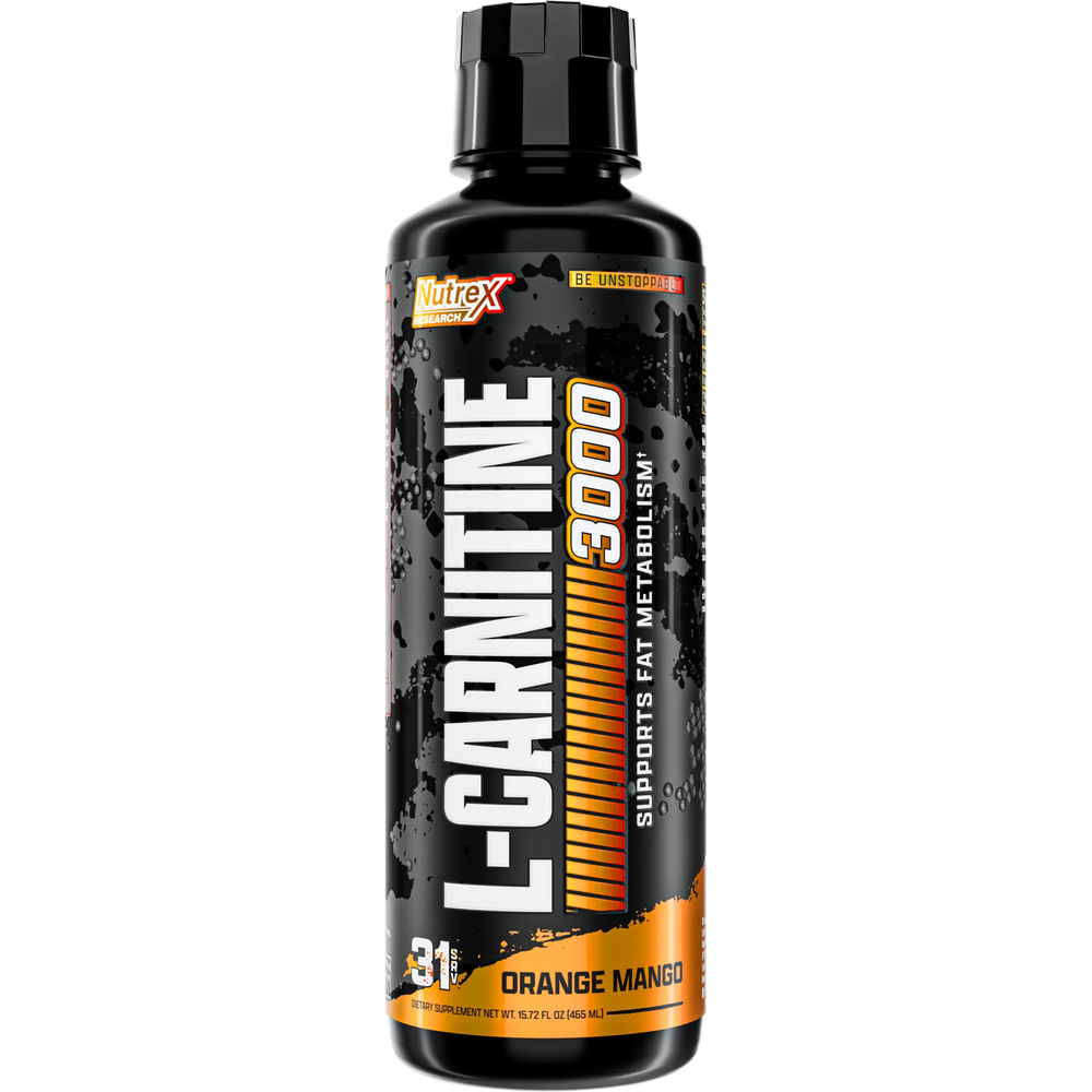 Liquid Carnitine 3000 Orange Mango de Nutrex
