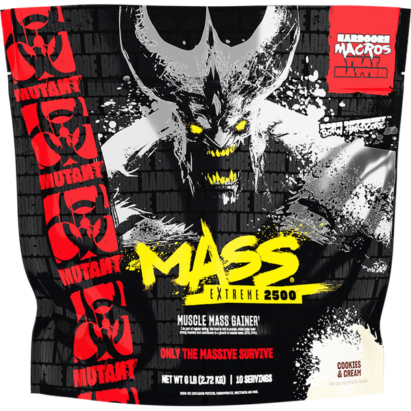 Mass Extreme 2500 6 LB (2.72 KG) Cookies & Cream de Mutant