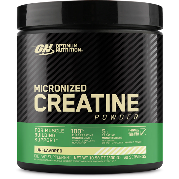 Micronized Creatine Powder Sin Sabor 300G de Optimum Nutrition