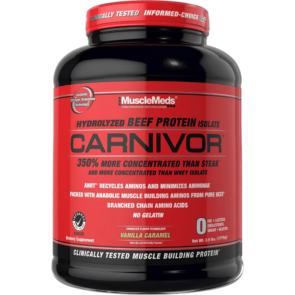 Carnivor ISO Protein Vainilla Caramel 3.9 LB de Musclemeds