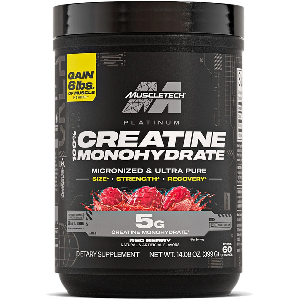 Creatine Monohydrate Red Berry 400G de Muscletech
