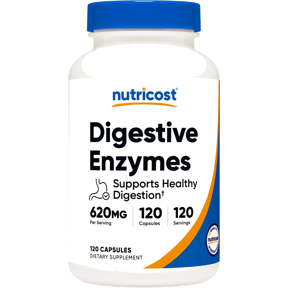 Digestive Enzyme Complex 120 Capsules de Nutricost