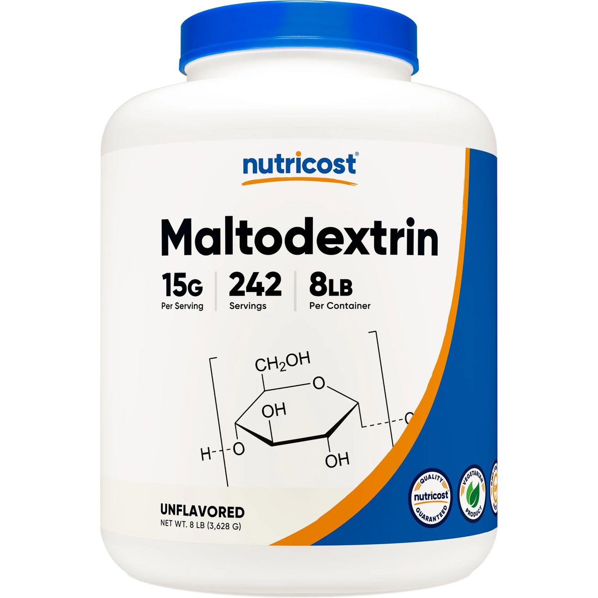 Maltodextrin Sin Sabor · 242 porciones de Nutricost