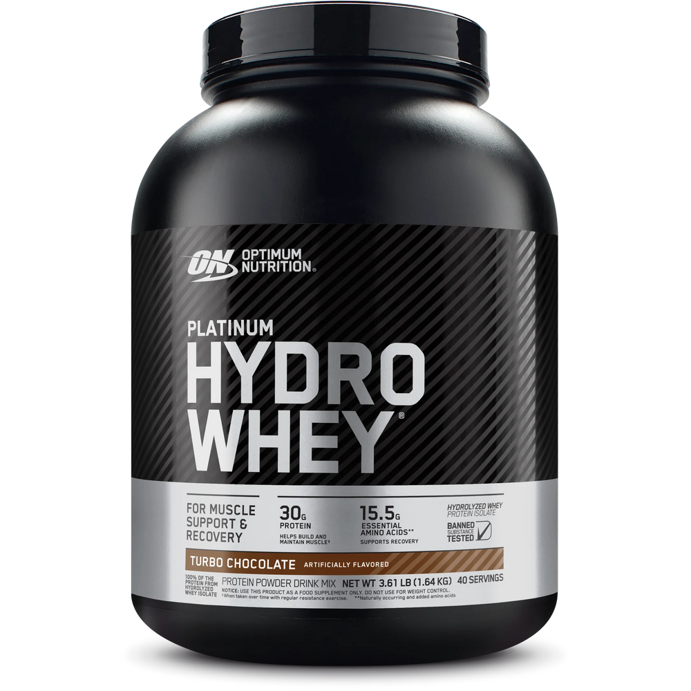 Platinum Hydro Whey Turbo Chocolate de Optimum Nutrition
