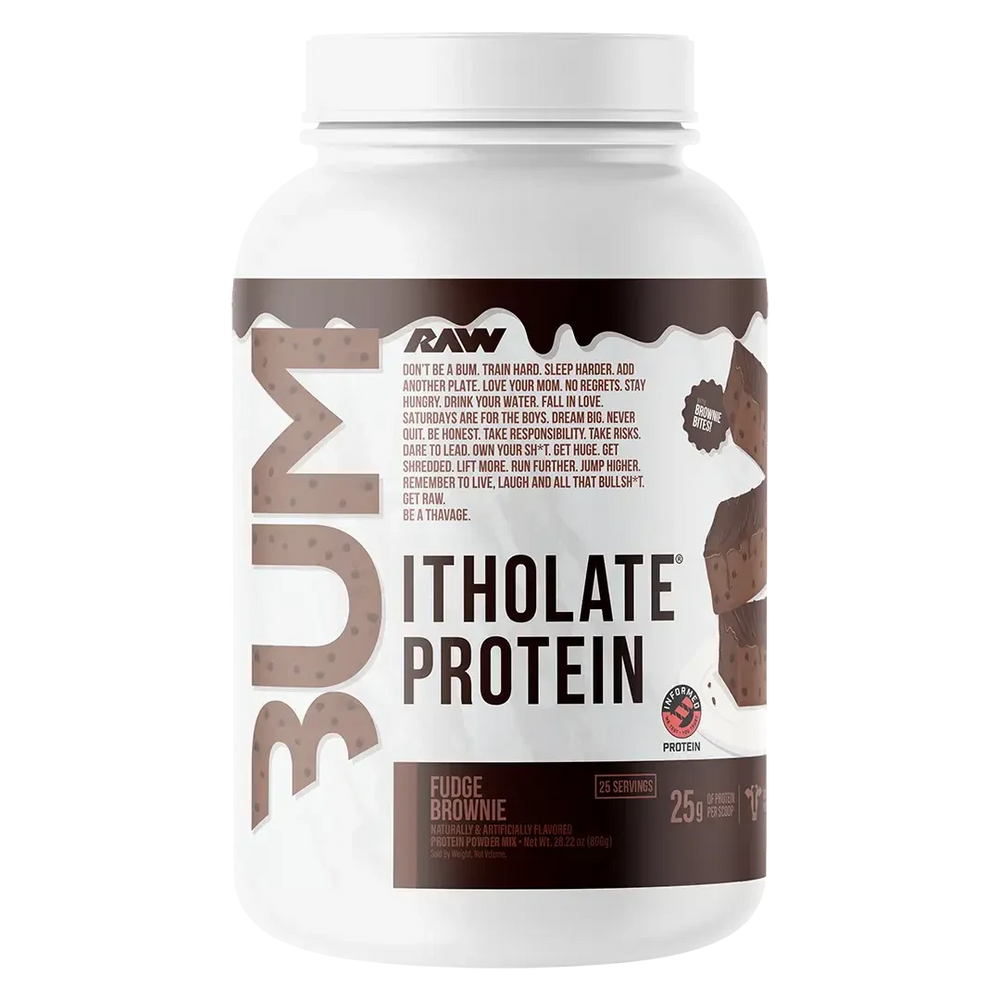 CBUM Itholate 2 LB Fudge Brownie de Raw Nutrition