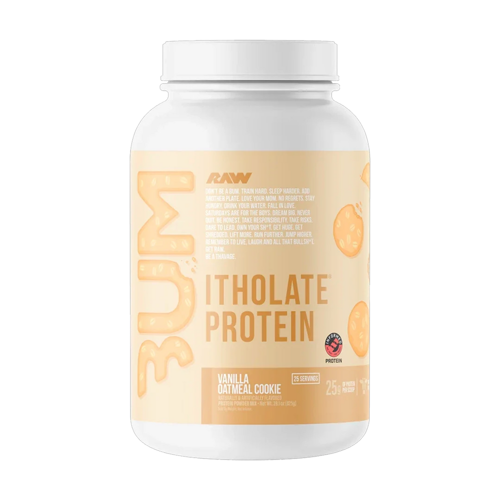CBUM Itholate 2 LB Vainilla Oatmeal Cookie de Raw Nutrition