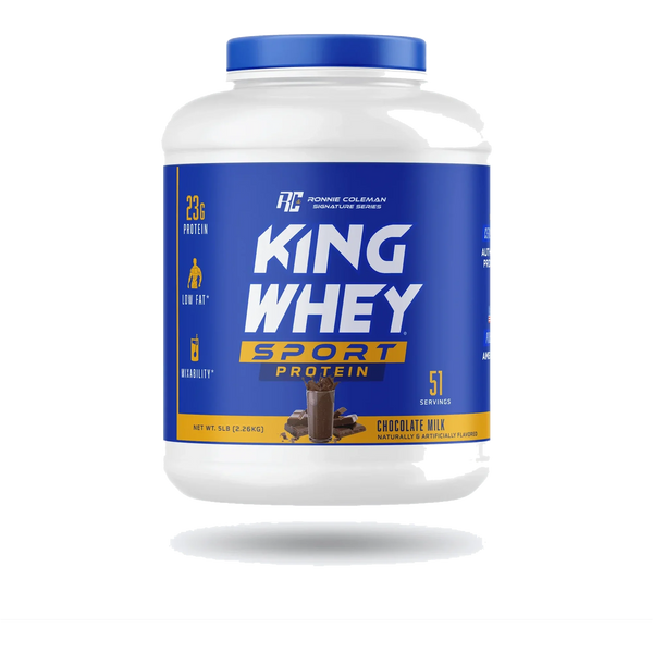 King Whey Sport Protein Chocolate Milk 5LB de Ronnie Coleman