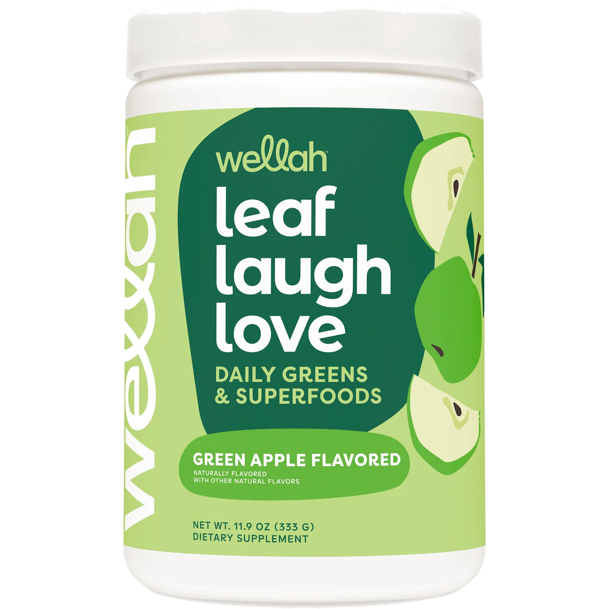 Leaf Laugh Love Green Apple de Wellah