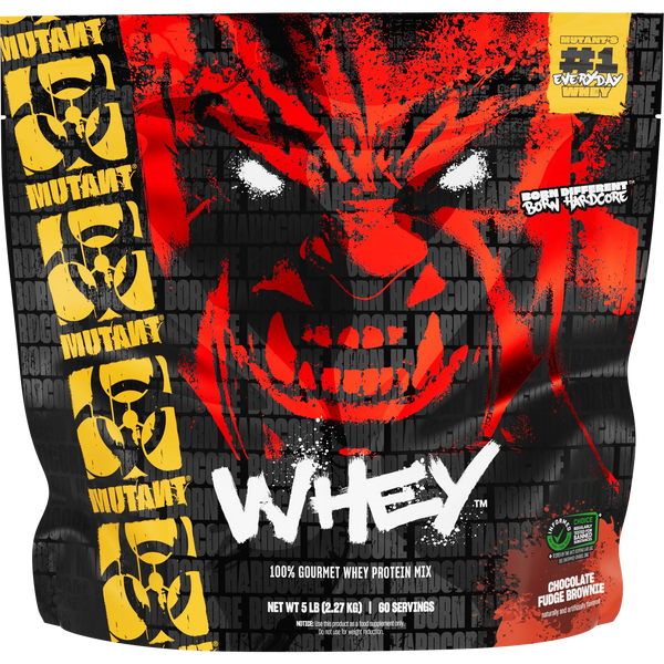 Whey 5 LB (2.27 KG) Chocolate Fudge Brownie de Mutant
