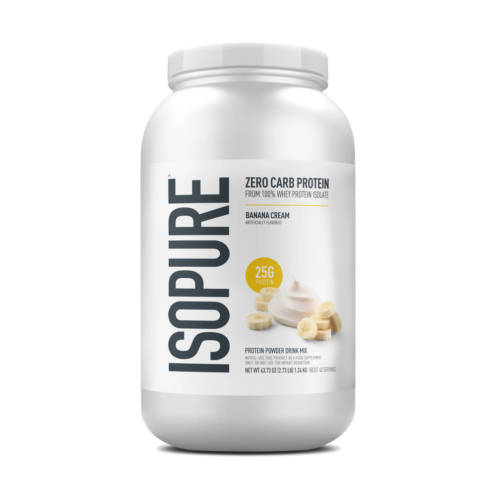 Zero Carb Protein 3 LB Banana Cream de Isopure