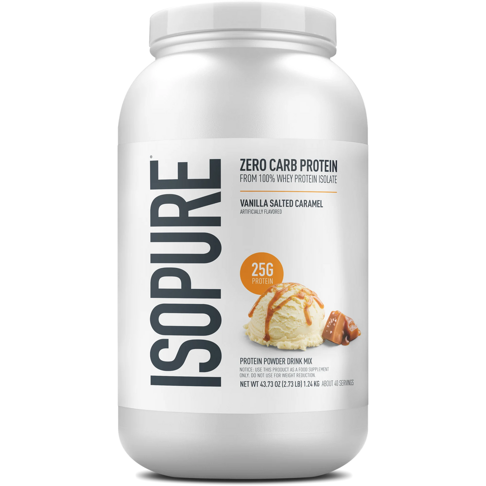 Zero Carb Protein 3 LB Vainilla Salted Caramel de Isopure